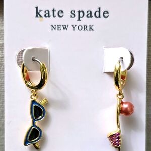 Kate Spade Swwet Treasures Charm Huggies